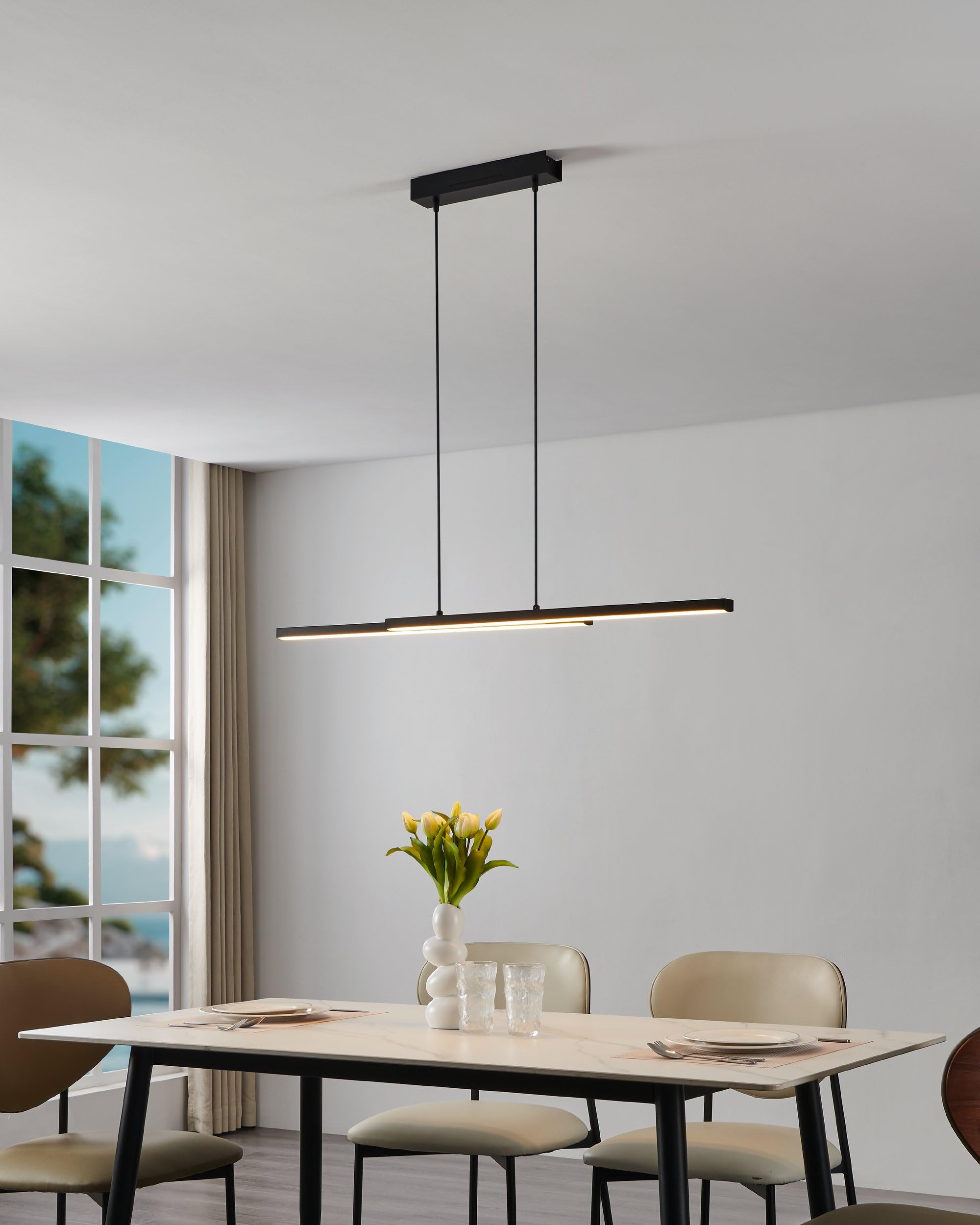 eglo-connect-z-fraioli-z-smart-led-pendelleuchte-schwarz-105cm-rgb-cct-zigbee image 2