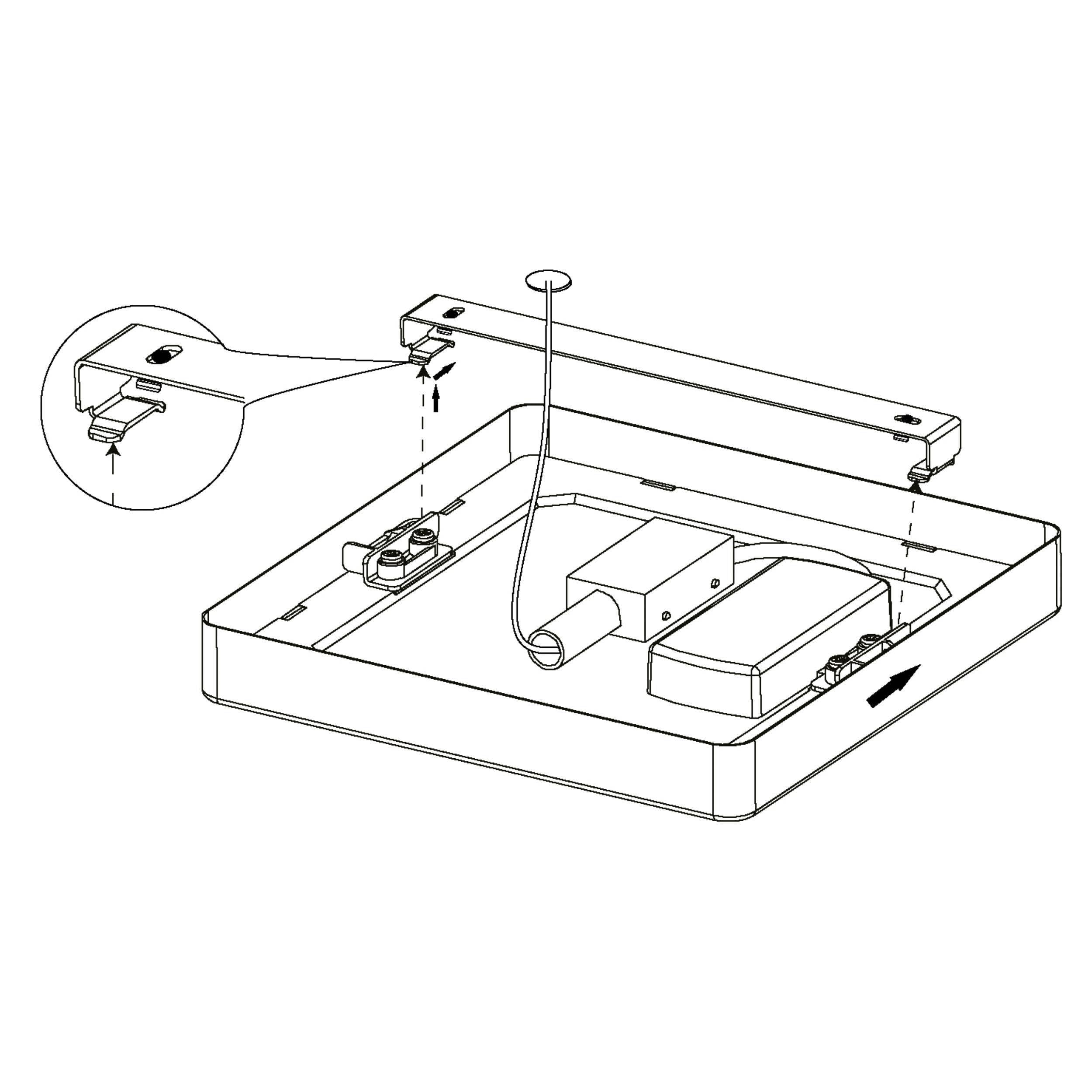 eglo-fueva-5-led-deckenleuchte-quadratisch-28-5-cm-warmwei image 4