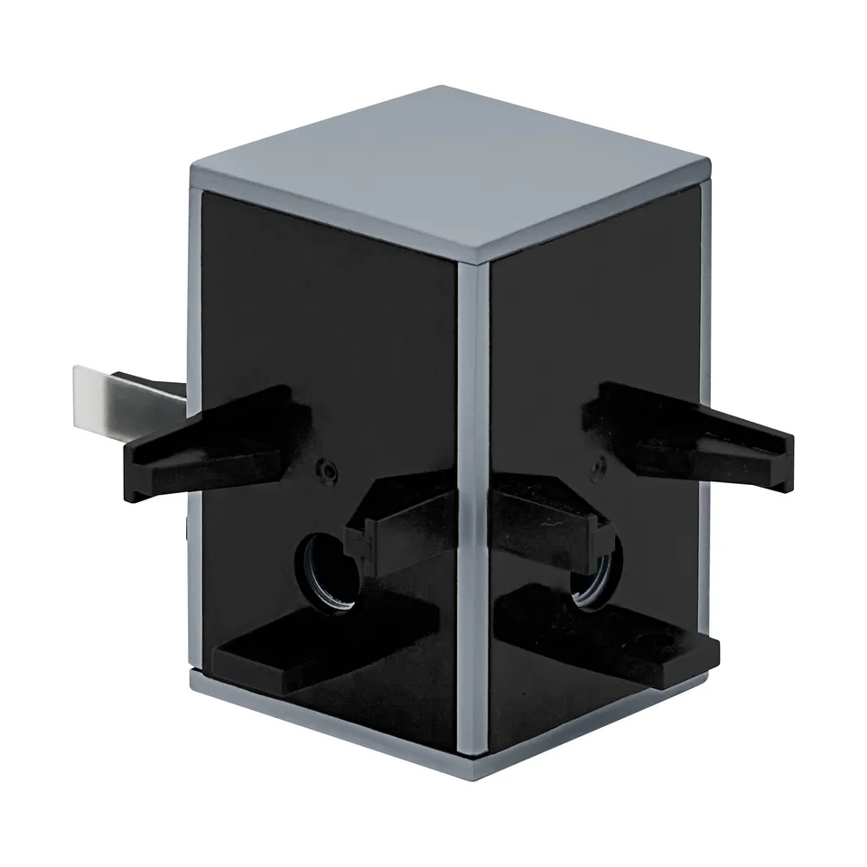 eglo-track-pro-tp-cube-connector-schienenverbinder-schwarz image 1