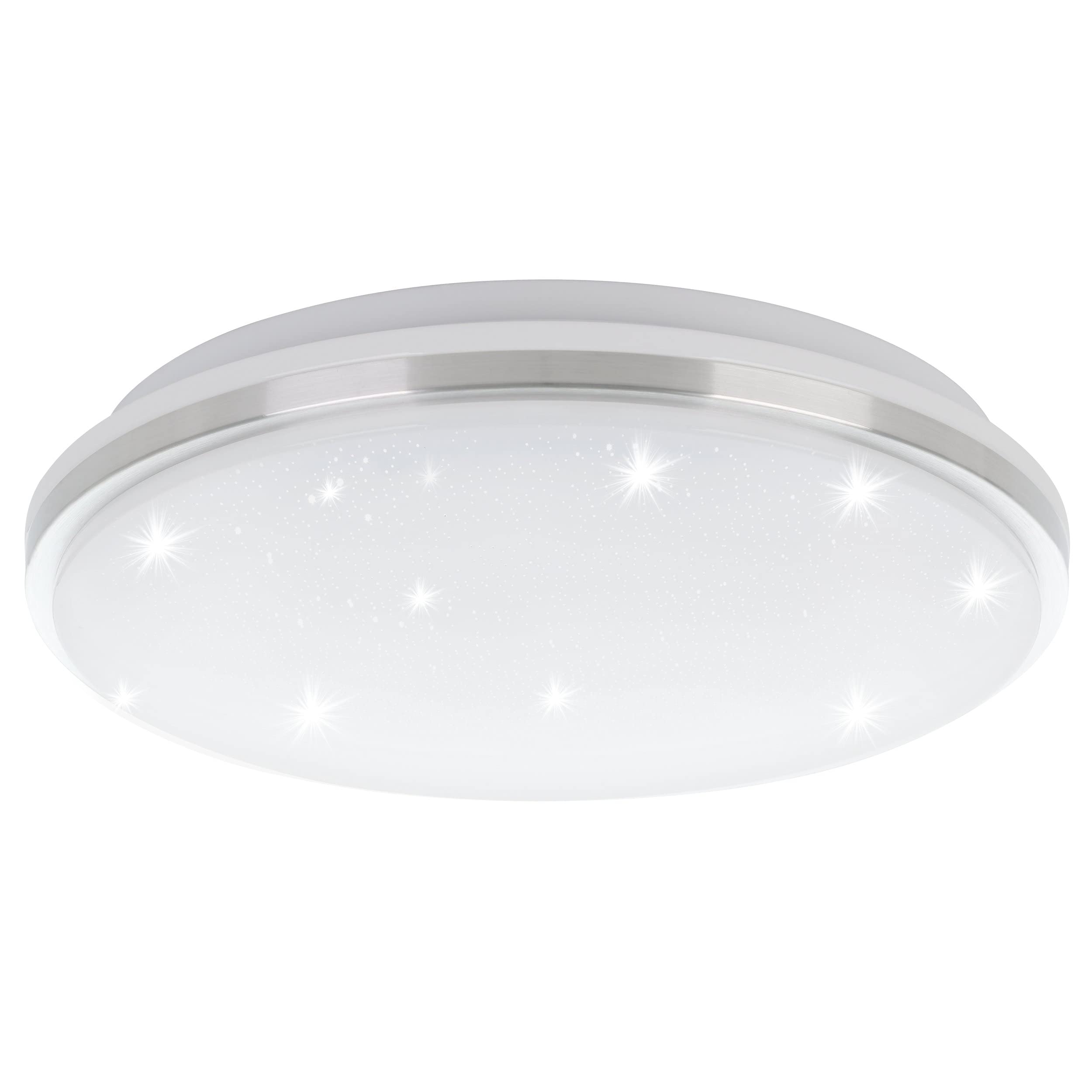 eglo-marunella-led-deckenleuchte-34-cm-stufenweise-dimmbar-silber-wei image 8