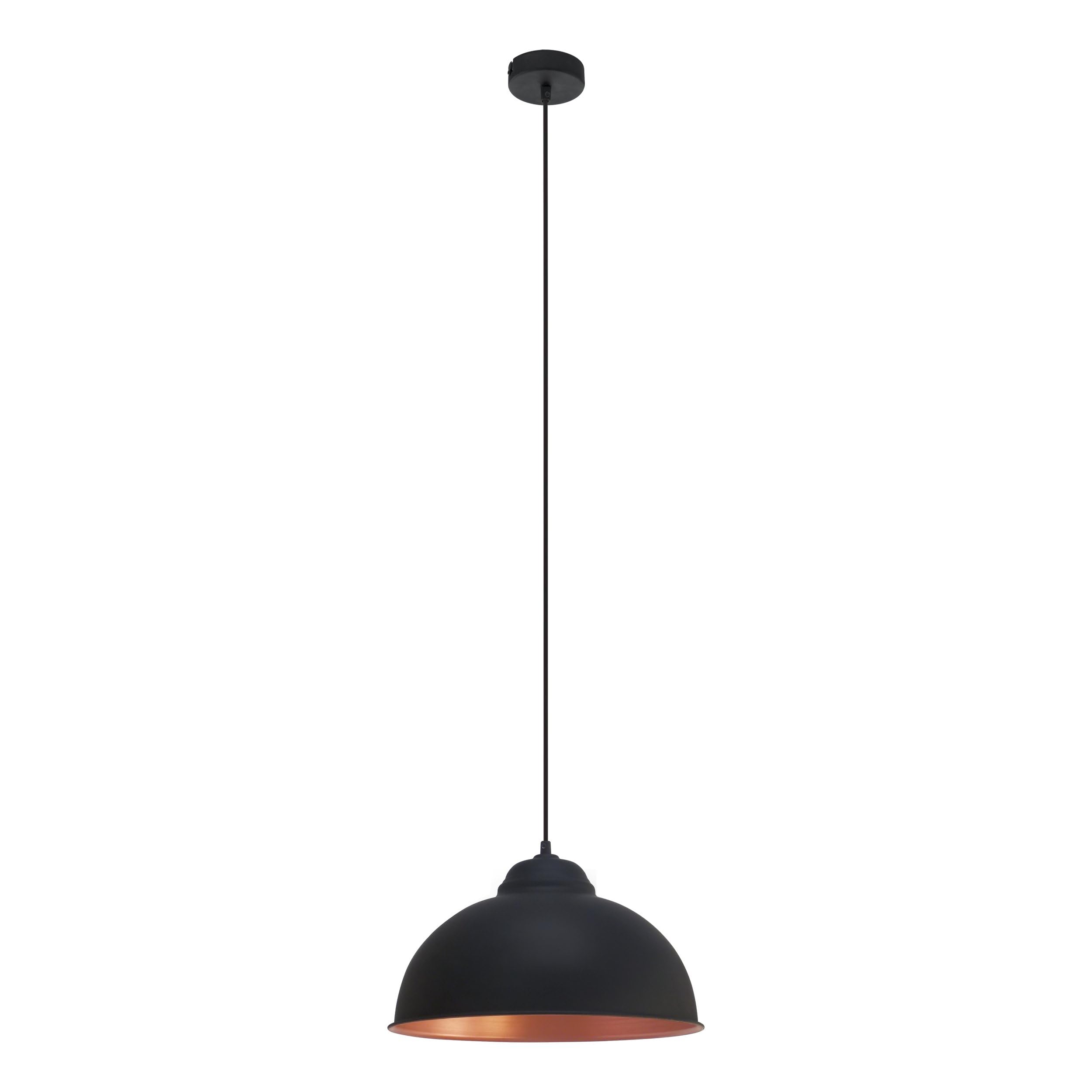 eglo-truro-pendelleuchte-vintage-industrial-schwarz-kupfer-e27-21-cm image 7