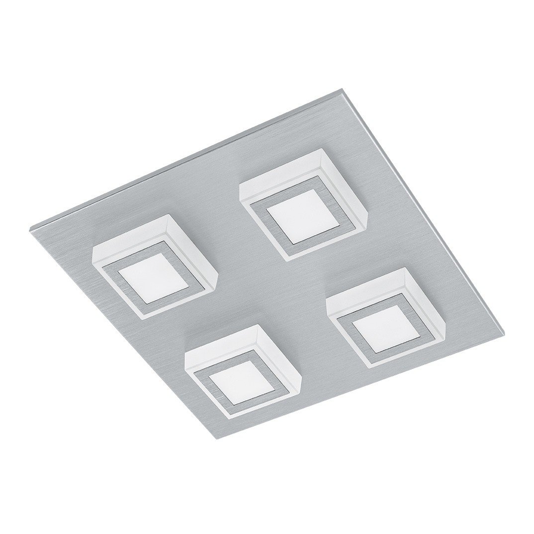eglo-masiano-led-deckenleuchte-4-flammig-eckig-27-x-27-cm-wei-alu-warmwei image 1