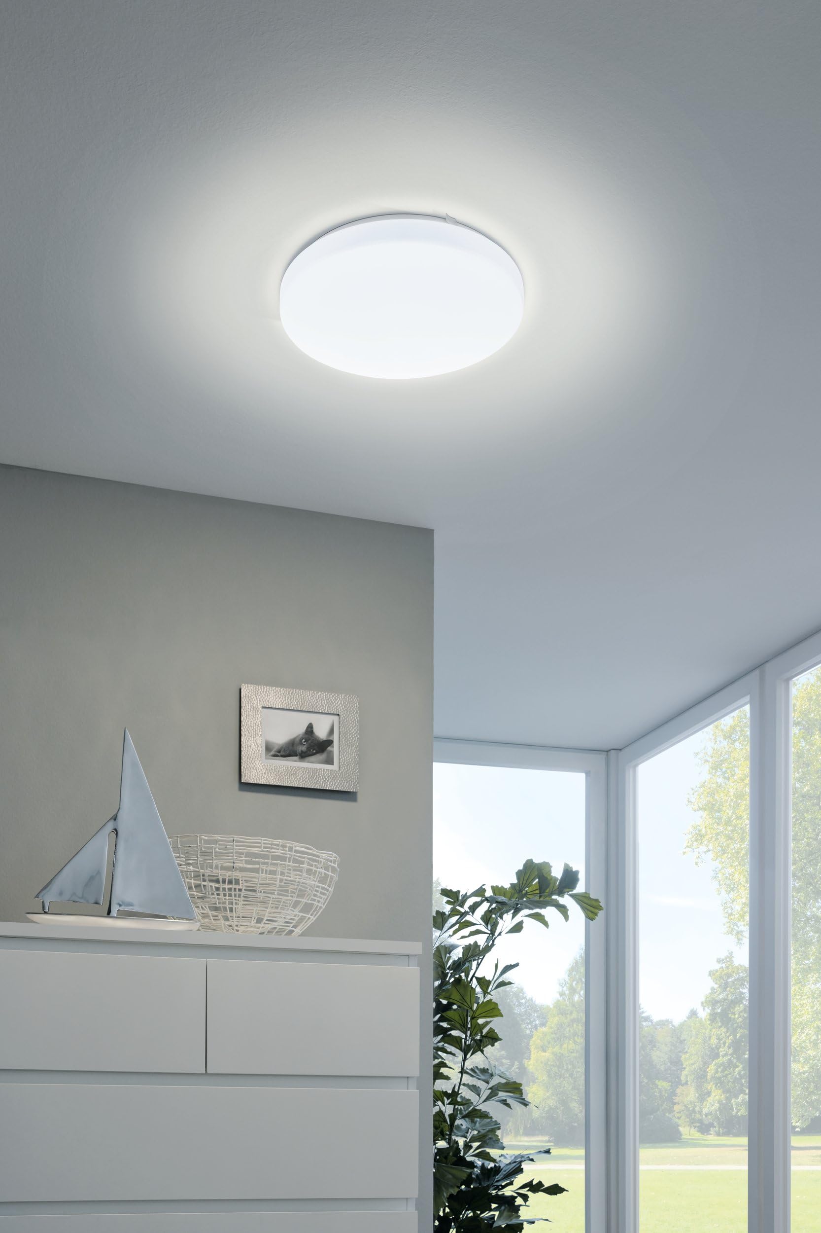 eglo-frania-led-deckenlampe-rund-wei-28-cm image 3