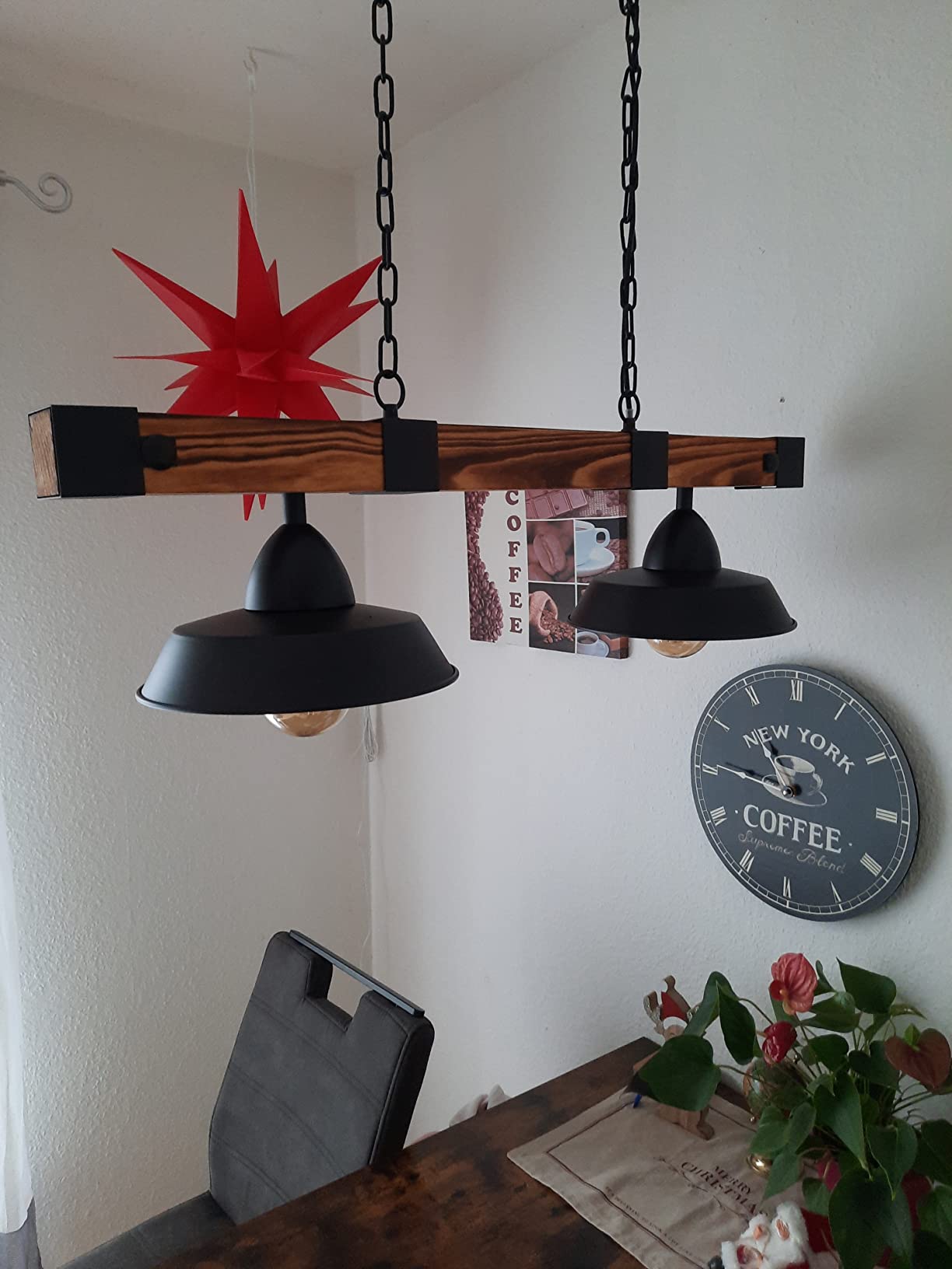 Hammer überm Esstisch