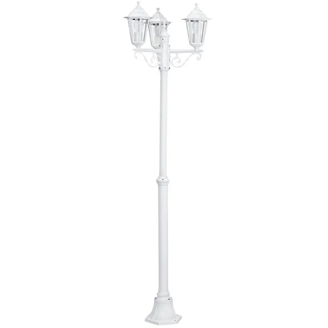 eglo-laterna-5-3-flammige-au-en-stehleuchte-192cm-wei-aluguss-e27-ip44 image 1