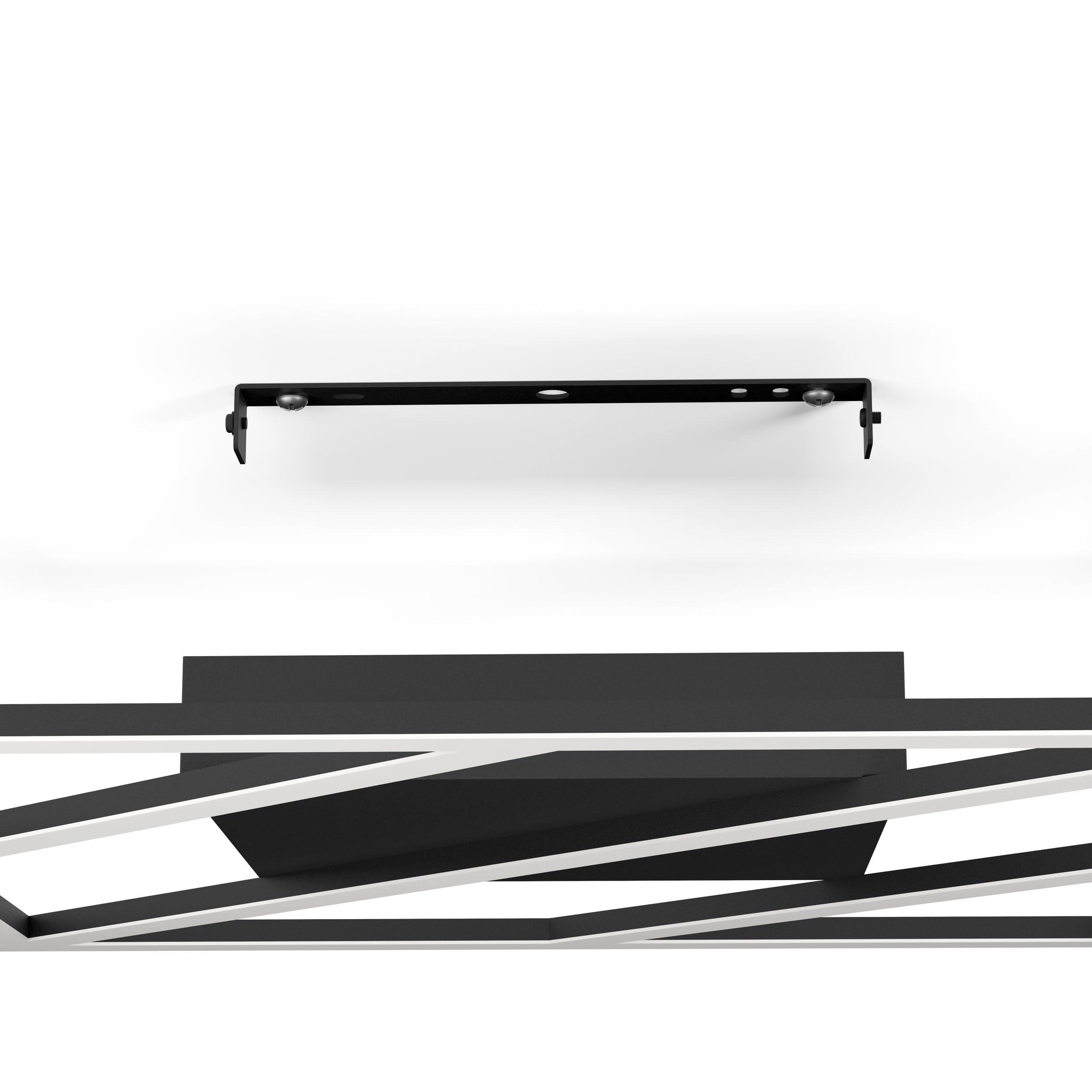 eglo-ulisano-led-deckenleuchte-42-x-42-cm-schwarz-dimmbar-mit-fernbedienung image 6
