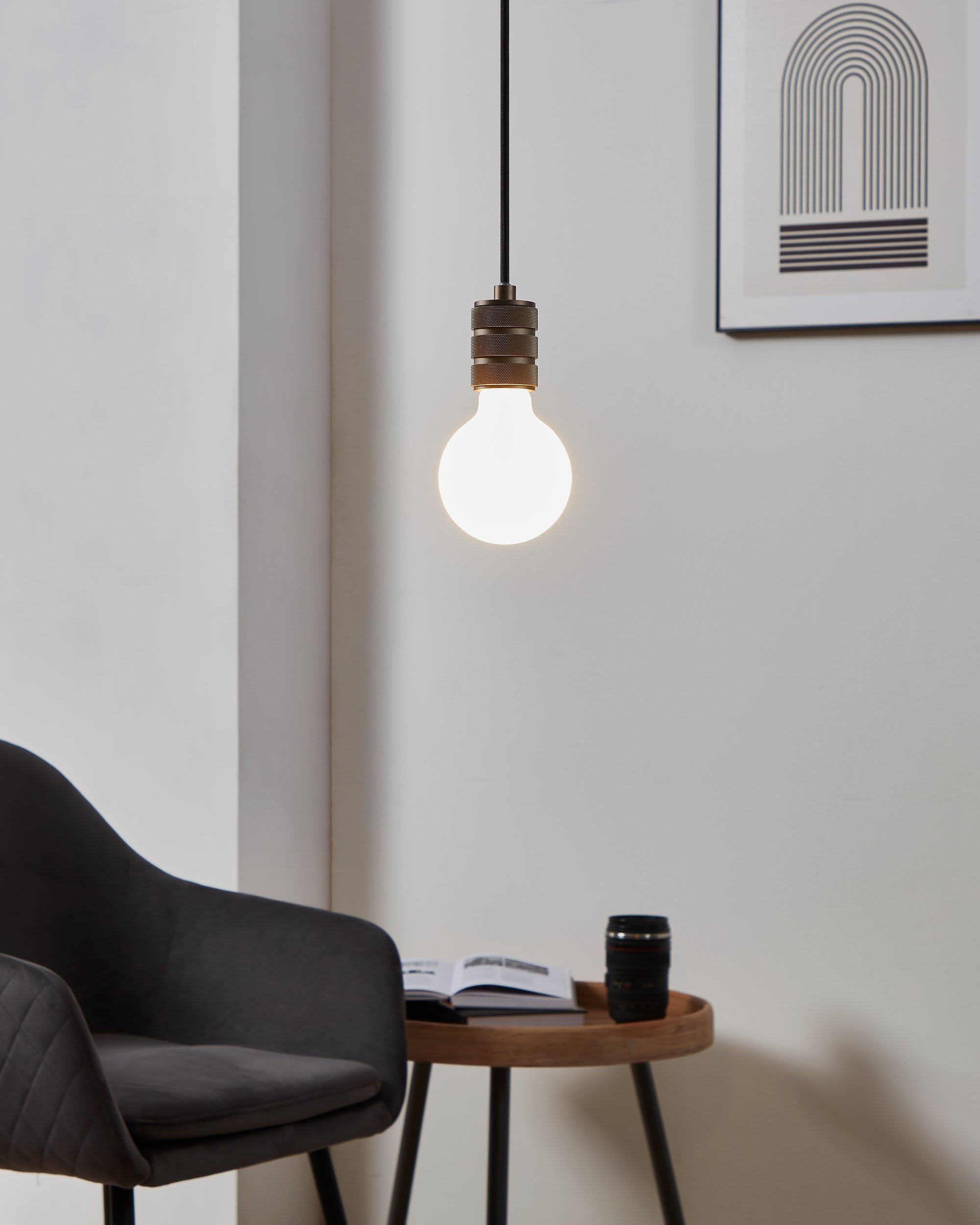 eglo-e27-led-globe-milky-g95-filament-lampe-9-5-cm-warmwei-7w image 2