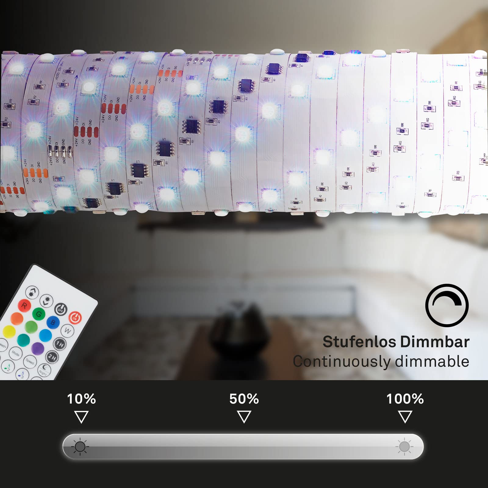 briloner-led-strip-3m-rgbic-mit-musiksensor-und-fernbedienung-wei image 4