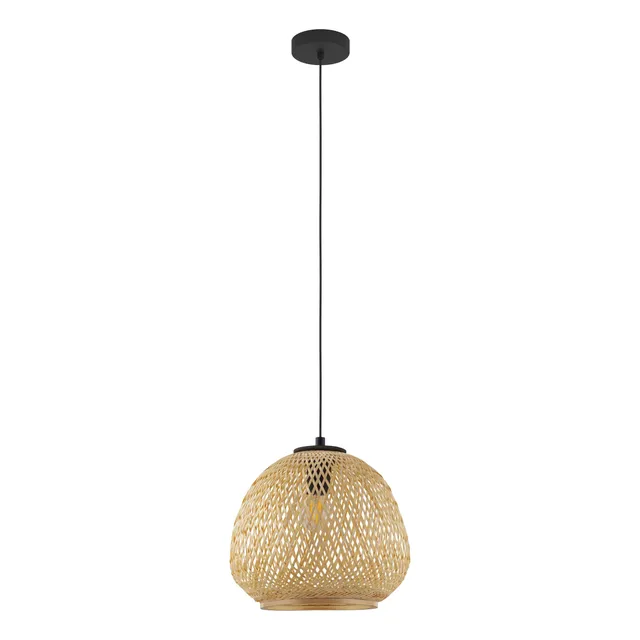 eglo-dembleby-pendelleuchte-h-ngelampe-holz-geflochten-natur-32-cm-e27 image 1