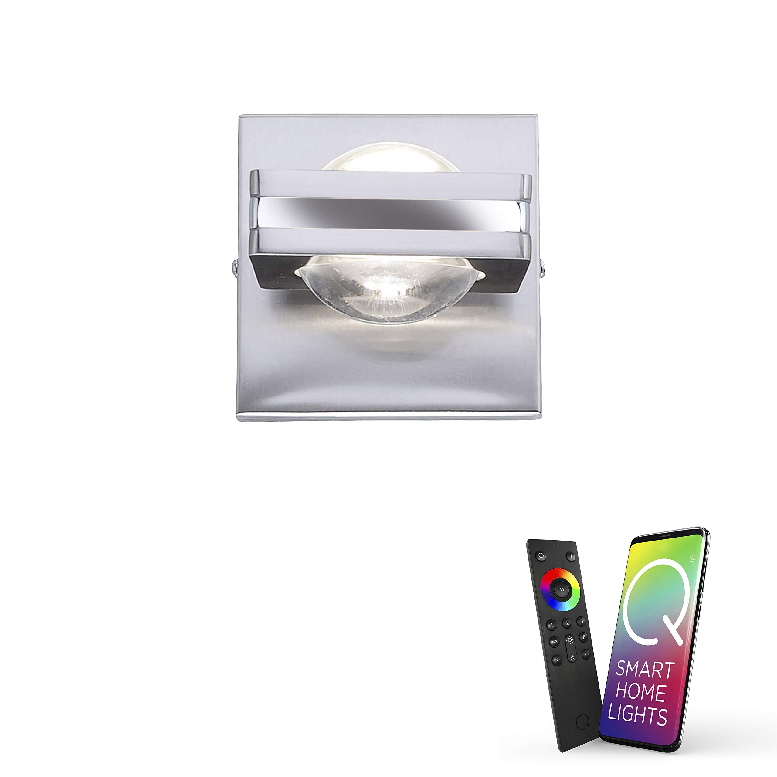 paul-neuhaus-q-fisheye-up-down-led-wandleuchte-smart-home-rgb-dimmbar image 1