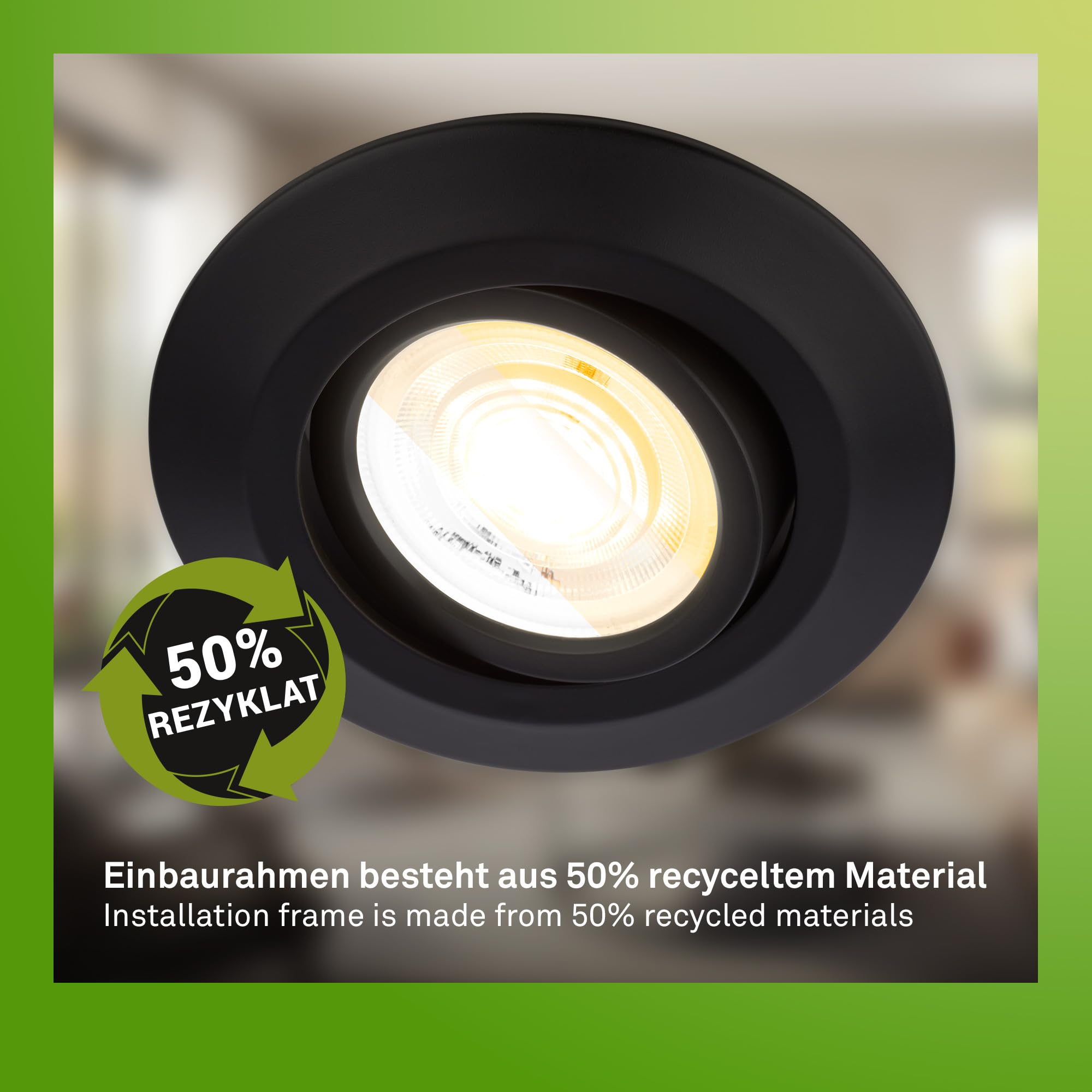 briloner-led-einbaustrahler-6er-set-68mm-dimmbar-schwenkbar-2500k-4000k-schwarz image 2