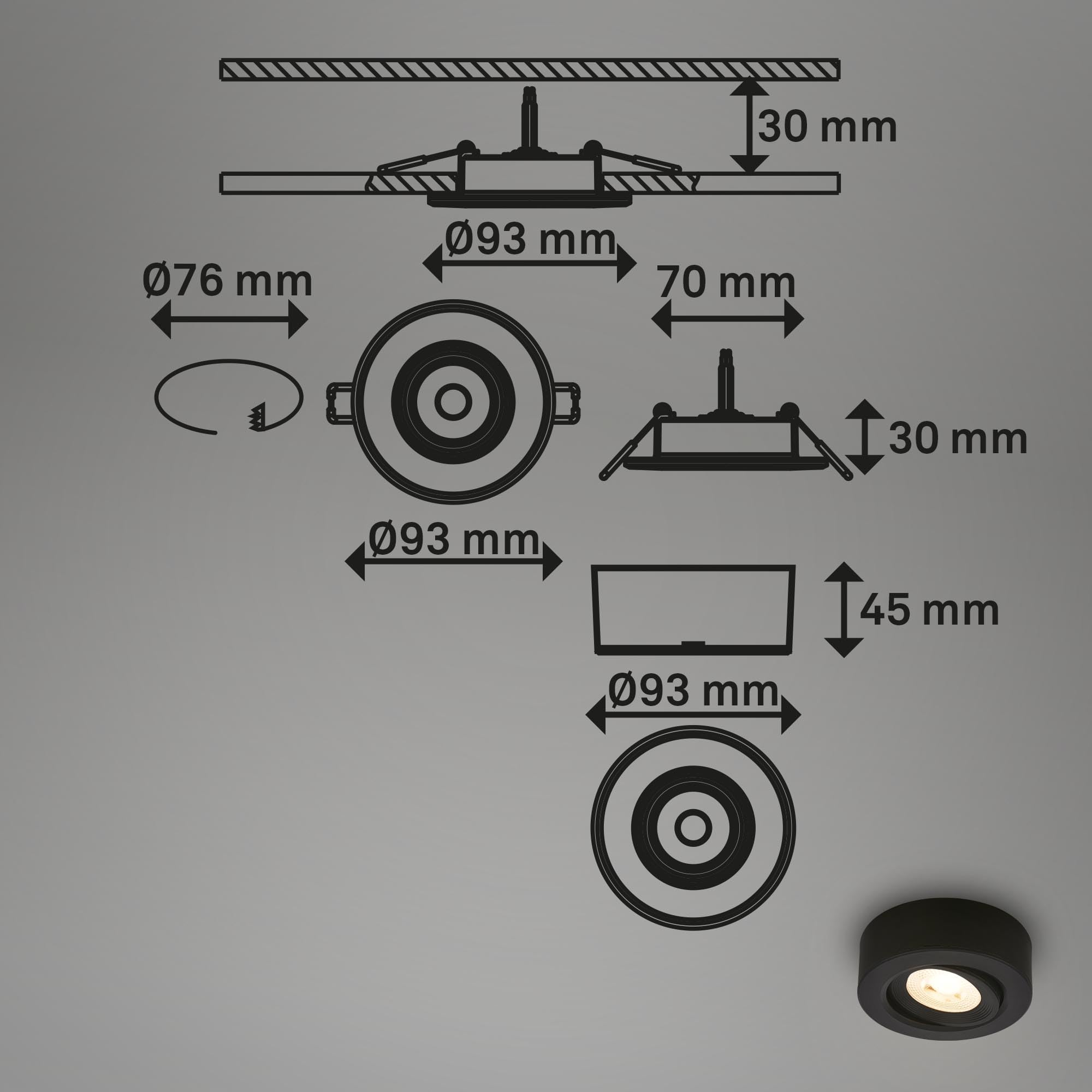 briloner-led-spot-2-in-1-einbau-und-aufbauspot-schwenkbar-schwarz-3000k image 8
