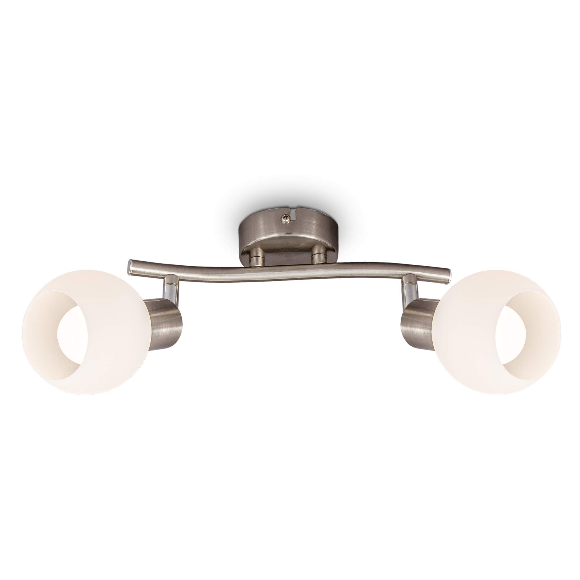 b-k-licht-wand-und-deckenspot-opalglas-matt-nickel-schwenkbar-5w-470lm-warmwei image 7