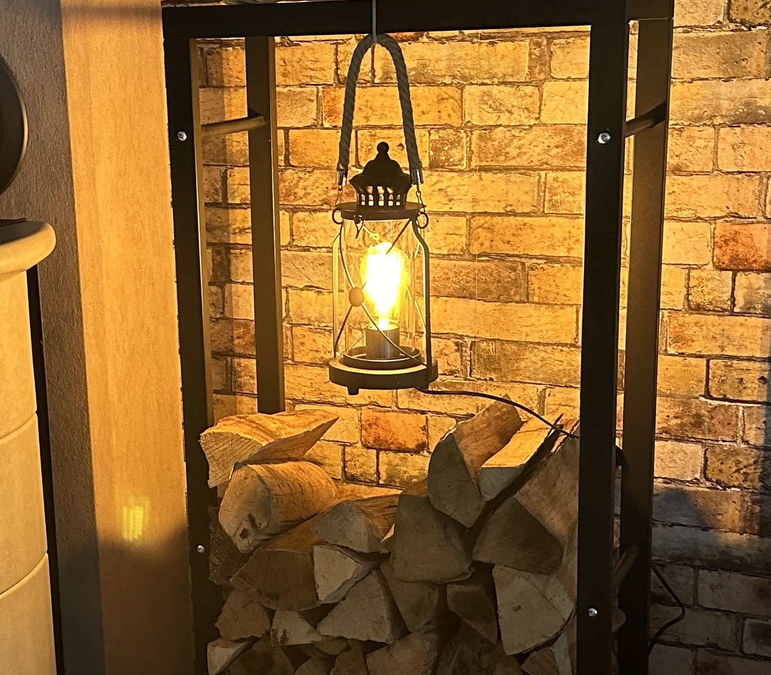 Gemütliche Deko-Lampe