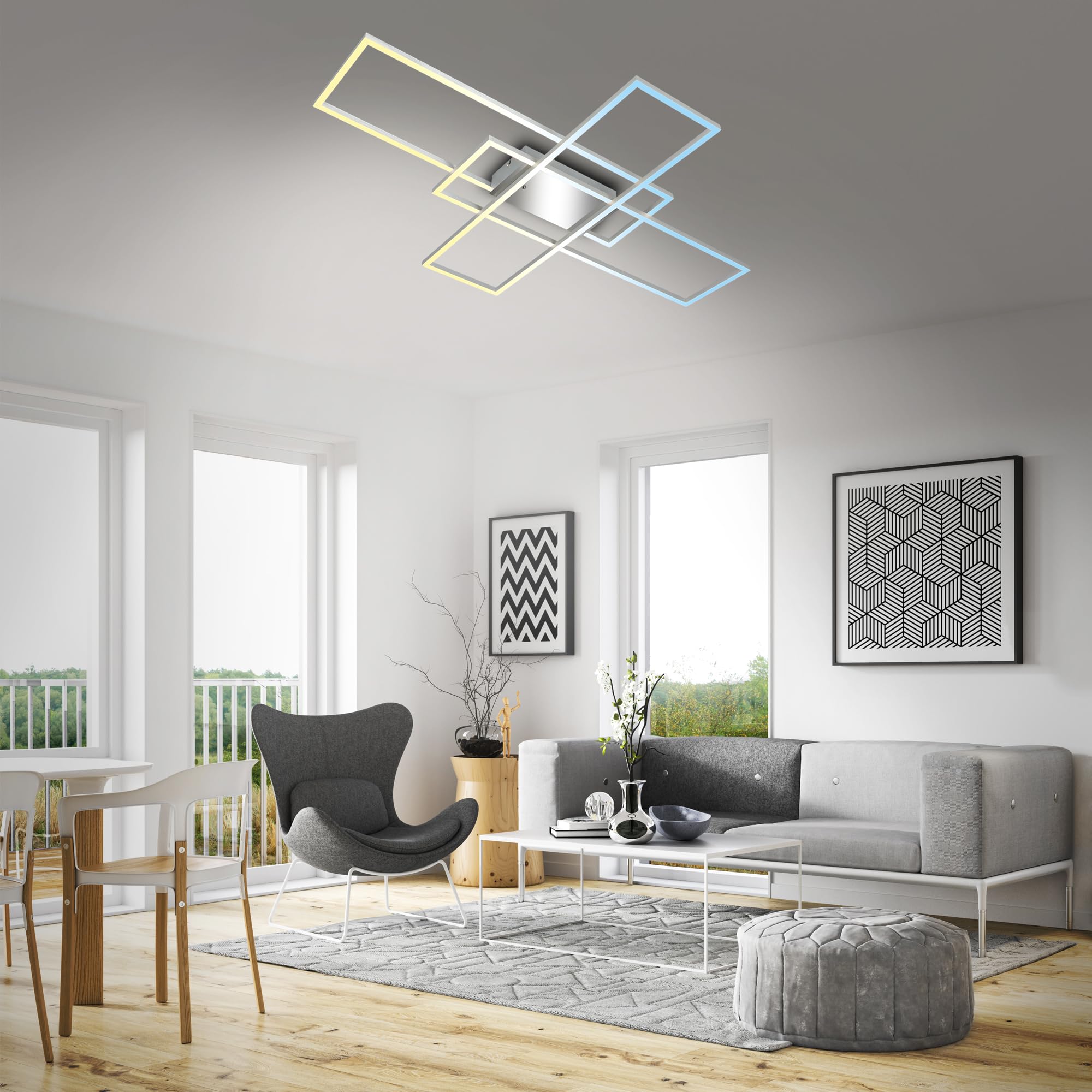 briloner-led-deckenlampe-dimmbar-cct-mit-fernbedienung-104x71-cm-chrom-alu image 3