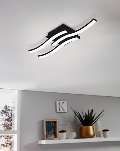 eglo-cabezas-e-led-deckenleuchte-43-5-x-11-cm-schwarz-wei image 8