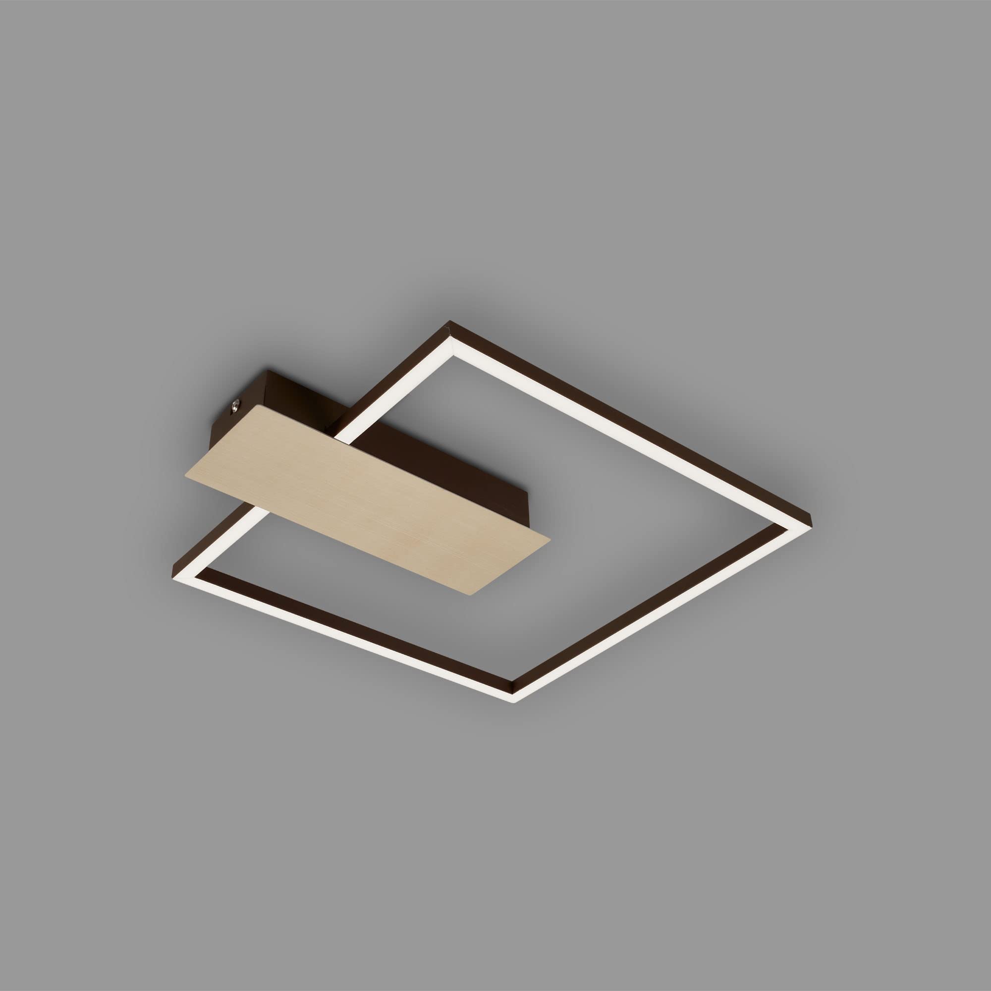 briloner-3544-017-led-deckenleuchte-eckig-dimmbar-gold-braun-375x320-mm image 1