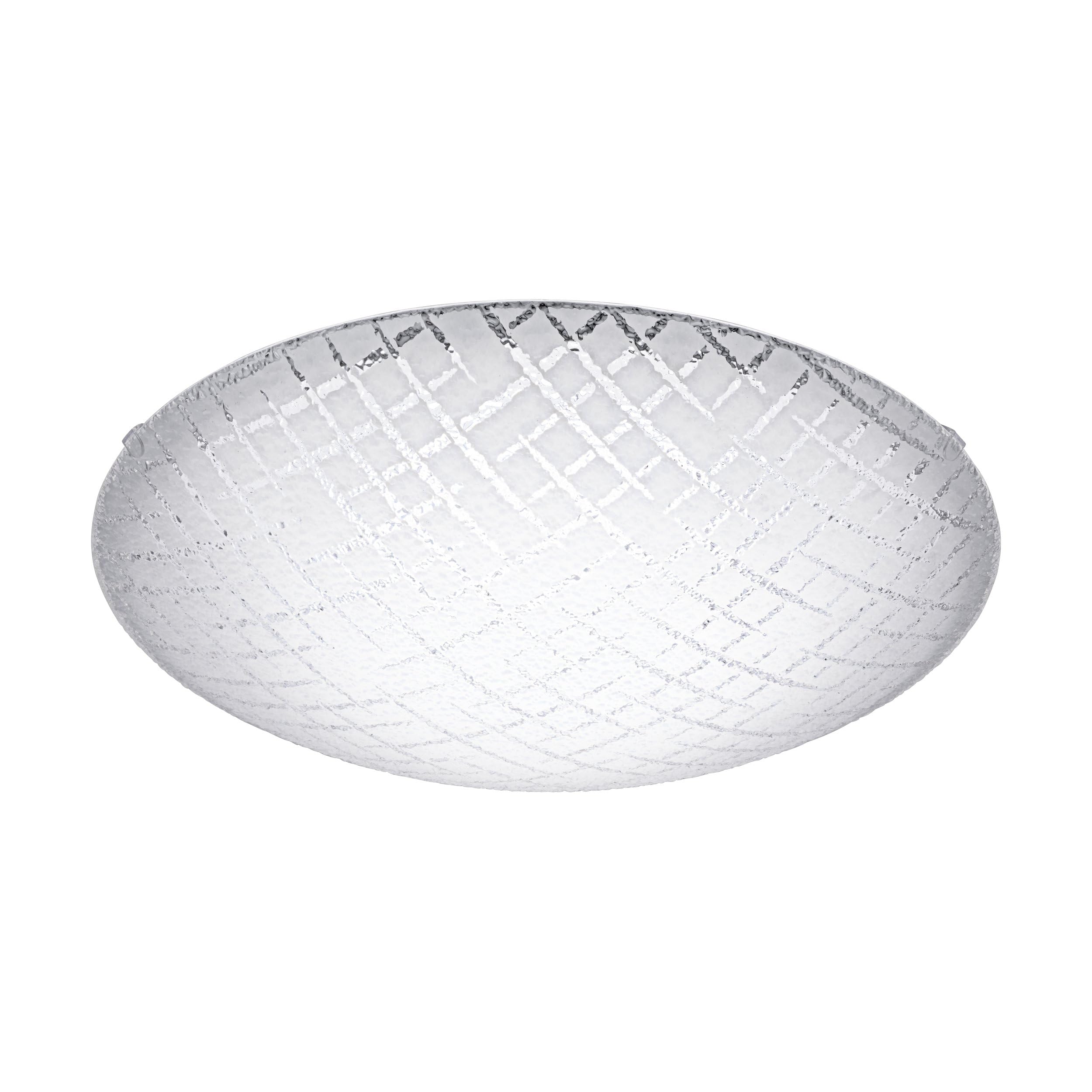 eglo-riconto-1-deckenleuchte-31-5-cm-wei-mit-geriffeltem-glas-warmwei image 1