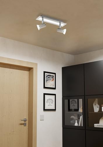 eglo-rottelo-led-deckenleuchte-2-flammig-spots-schwenkbar-nickel-matt-chrom-gu10 image 6