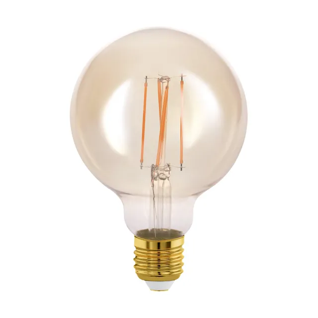 eglo-connect-z-smart-home-led-e27-g95-vintage-amber-zigbee-dimmbar-warmwei image 1