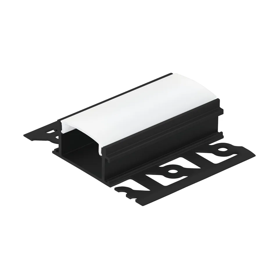 eglo-recessed-profile-4-einbau-profil-f-r-led-stripes-100-cm-schwarz-wei image 1