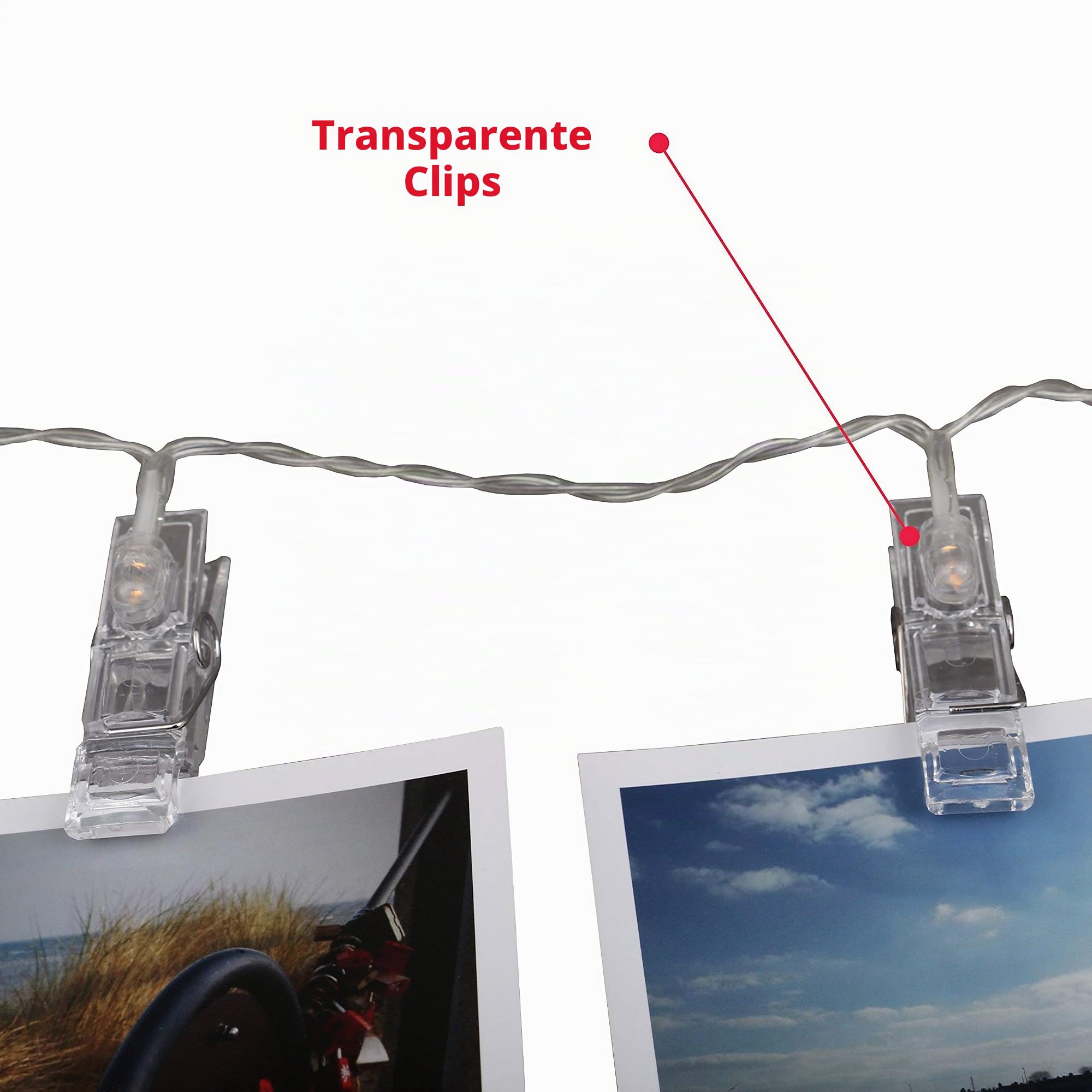 b-k-licht-led-foto-lichterkette-5m-mit-40-clips-super-warmwei-transparent image 7