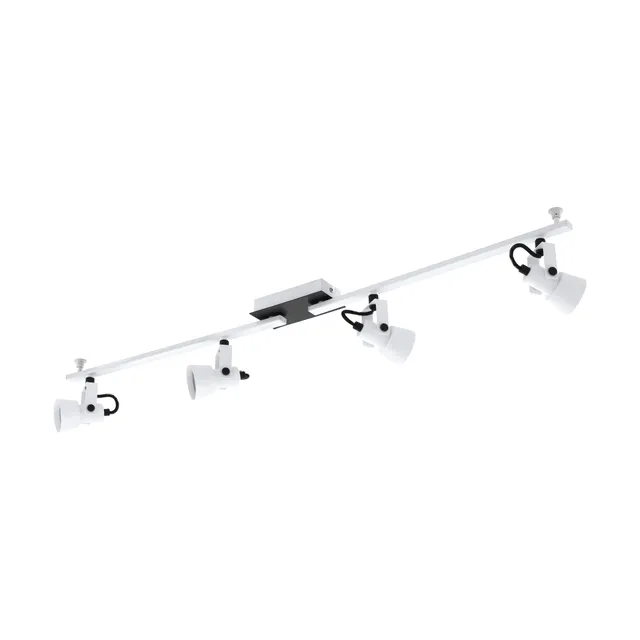 eglo-trillo-deckenstrahler-4-flammig-wei-schwarz-gu10-1600-lumen-l-98-5cm image 1