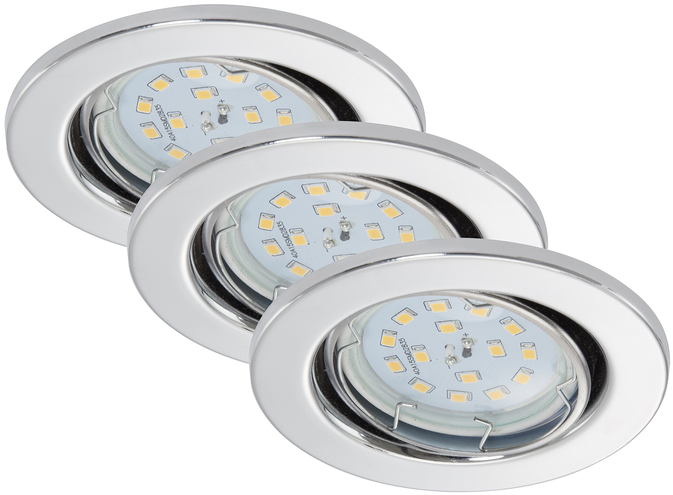 briloner-led-einbauleuchten-3er-set-chrom-3x400-lm-3000-k-warmwei-68-mm-ip23 image 1