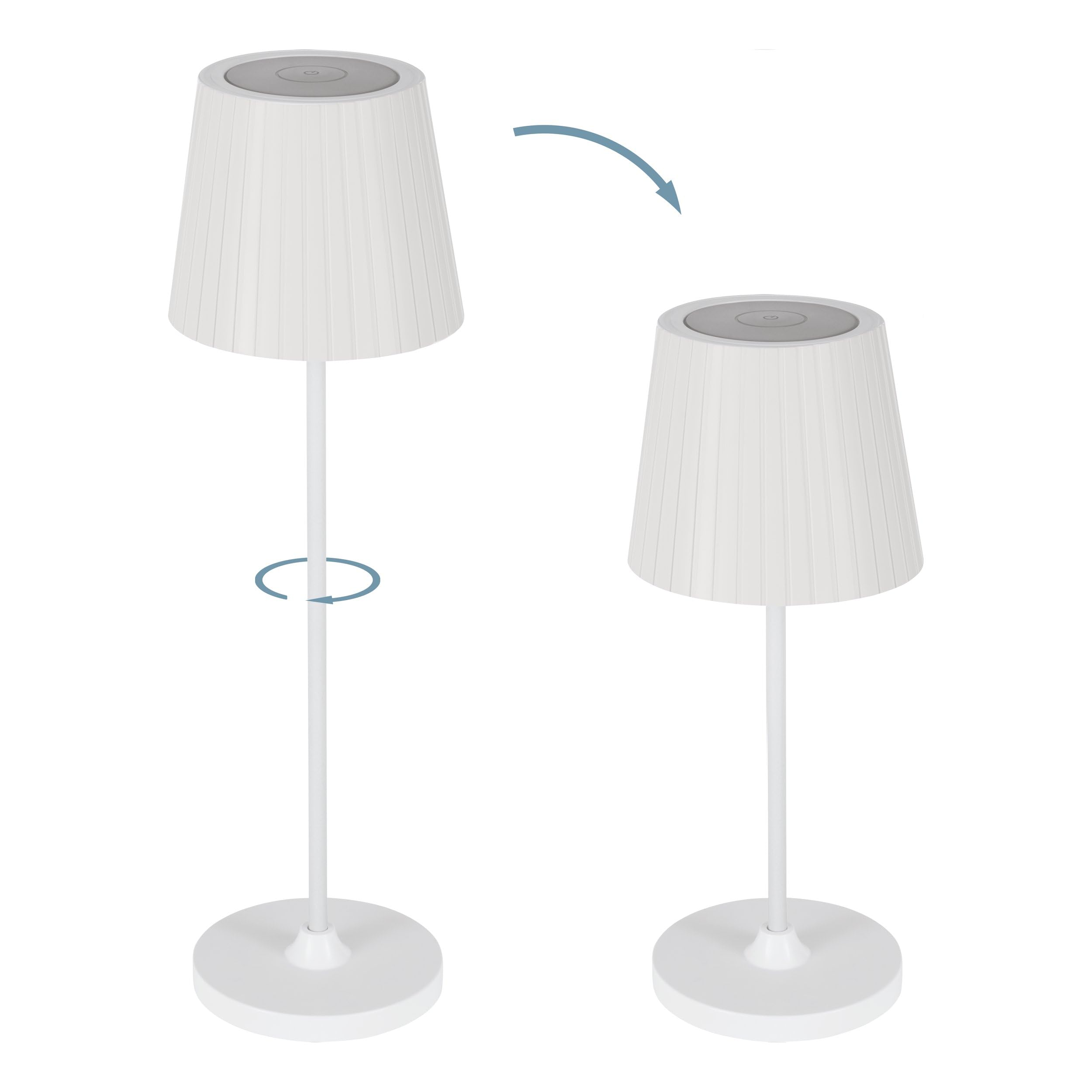 eglo-cabozo-led-outdoor-tischlampe-touch-dimmbar-mit-akku-usb-c-wei-37-cm image 3