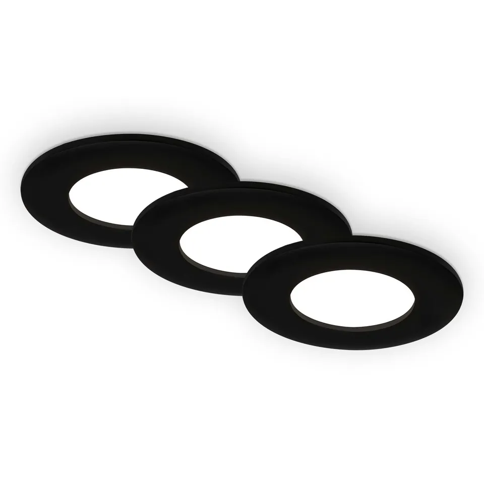 briloner-led-einbauleuchten-3er-set-dimmbar-ultraflach-ip44-85x25-mm-schwarz-mat image 1