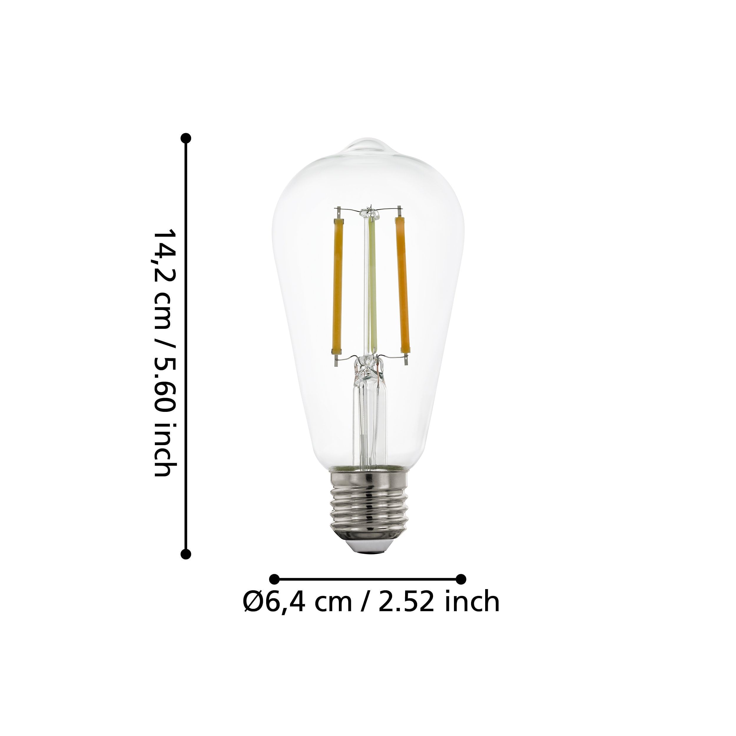 eglo-connect-z-smart-led-e27-st64-vintage-matter-zigbee-dimmbar image 6