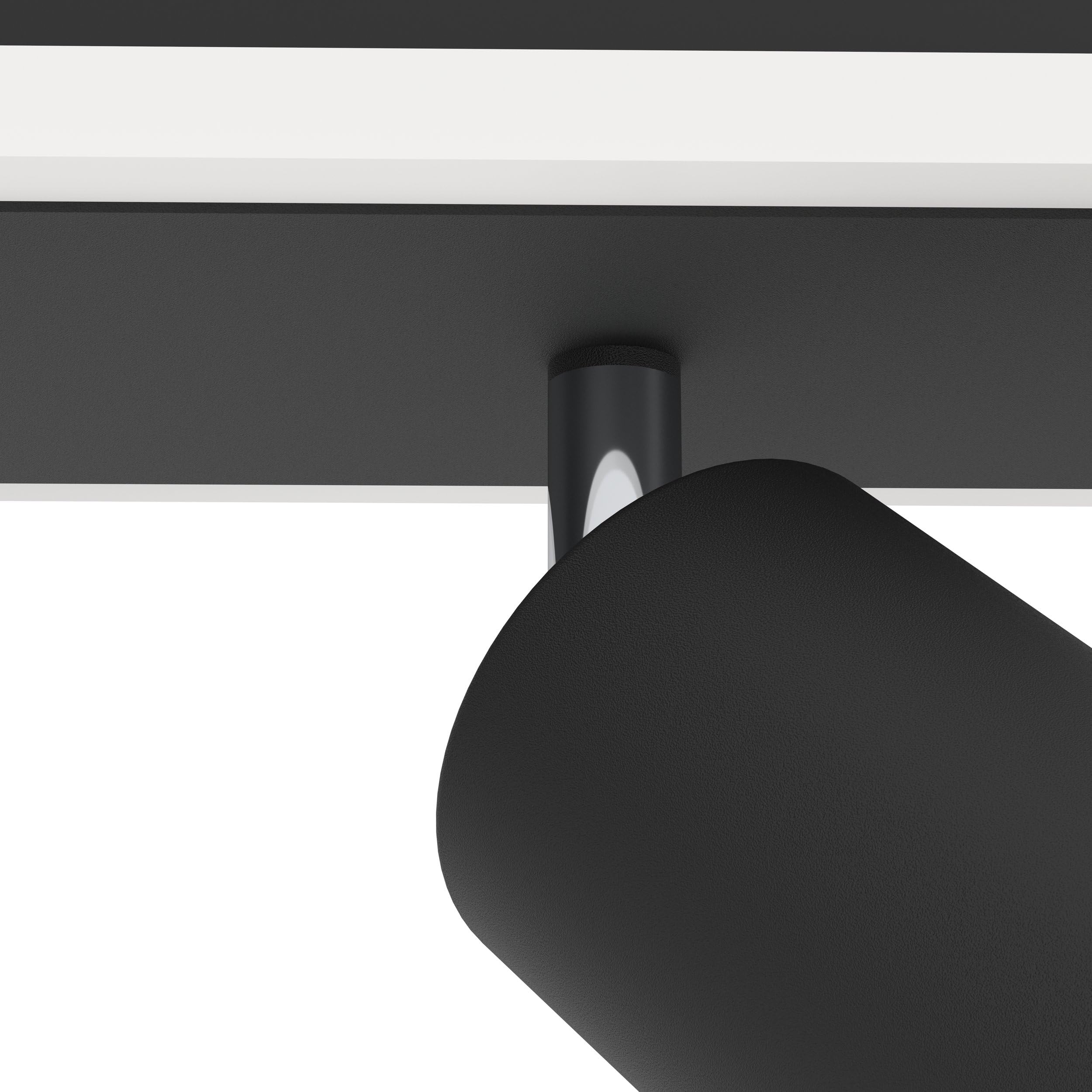 eglo-rimbocchi-1-led-deckenleuchte-46-cm-mit-3-spots-schwarz-warmwei image 5