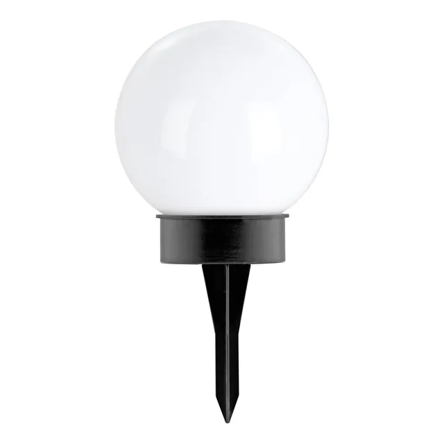 eglo-puglia-solar-kugel-gartenlampe-mit-erdspie-15-cm-solar-ip44-warmwei image 1