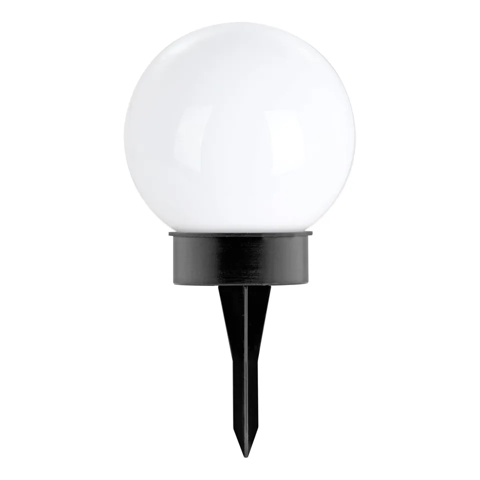 eglo-puglia-solar-kugel-gartenlampe-mit-erdspie-15-cm-solar-ip44-warmwei image 1