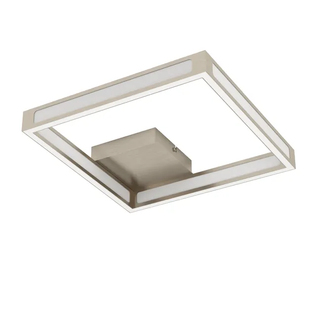 eglo-altaflor-led-deckenleuchte-12w-1200lm-warmwei-nickel-matt image 1