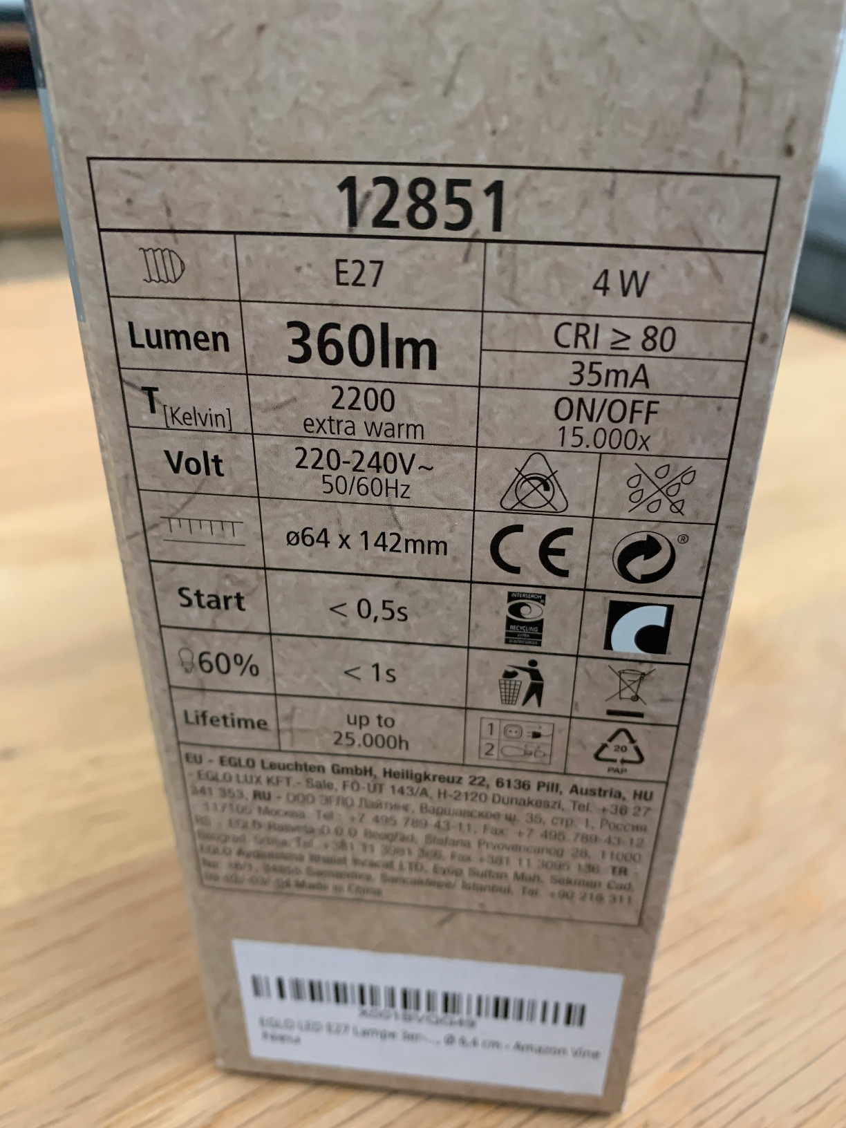 Zu dunkel für Küche