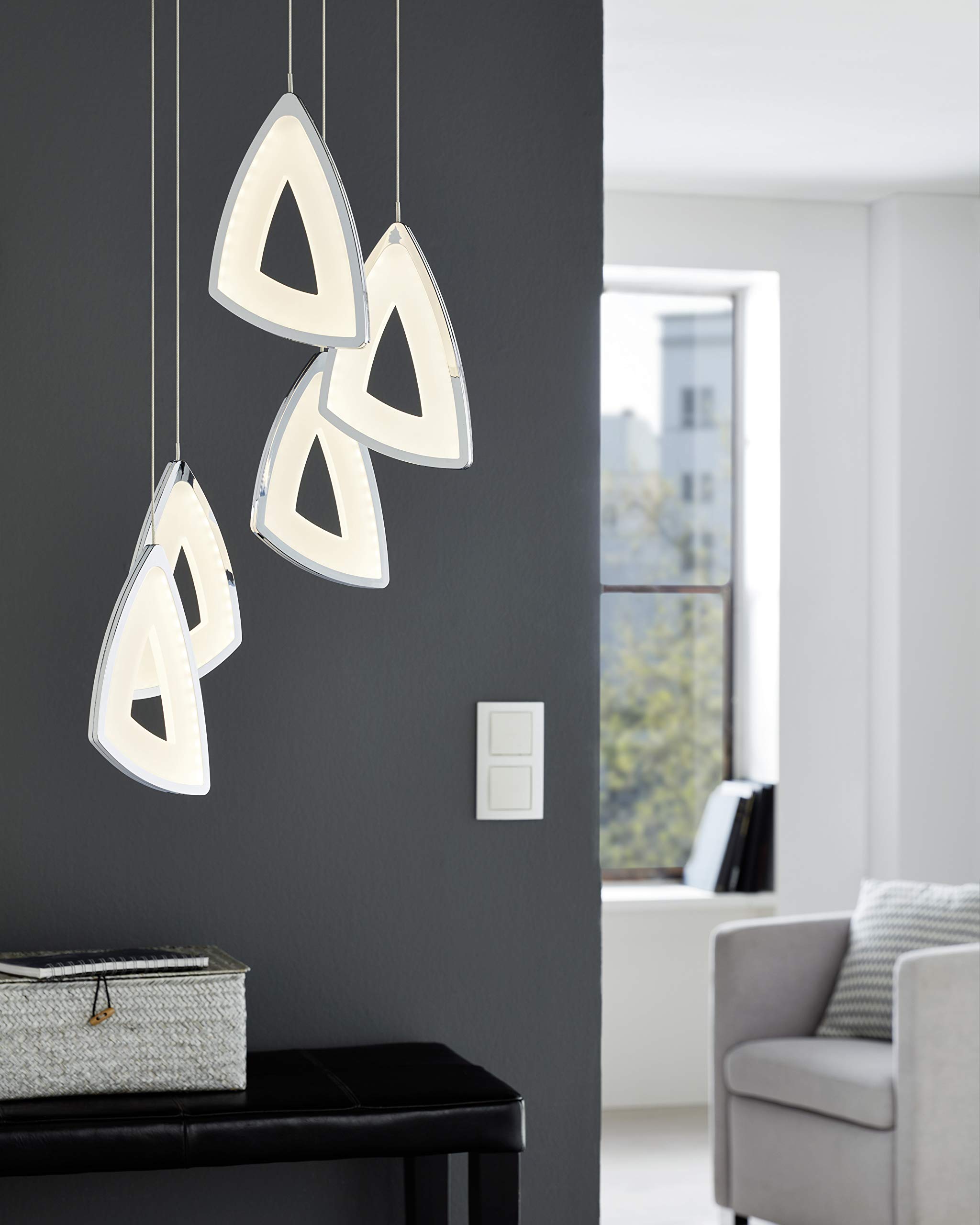 eglo-amonde-5-flammige-led-pendelleuchte-dimmbar-chrom-wei image 3