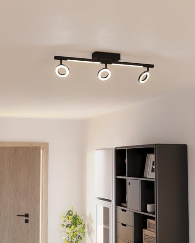 eglo-cardillio-2-led-deckenstrahler-3-flammig-schwarz-schwenkbare-spots image 8