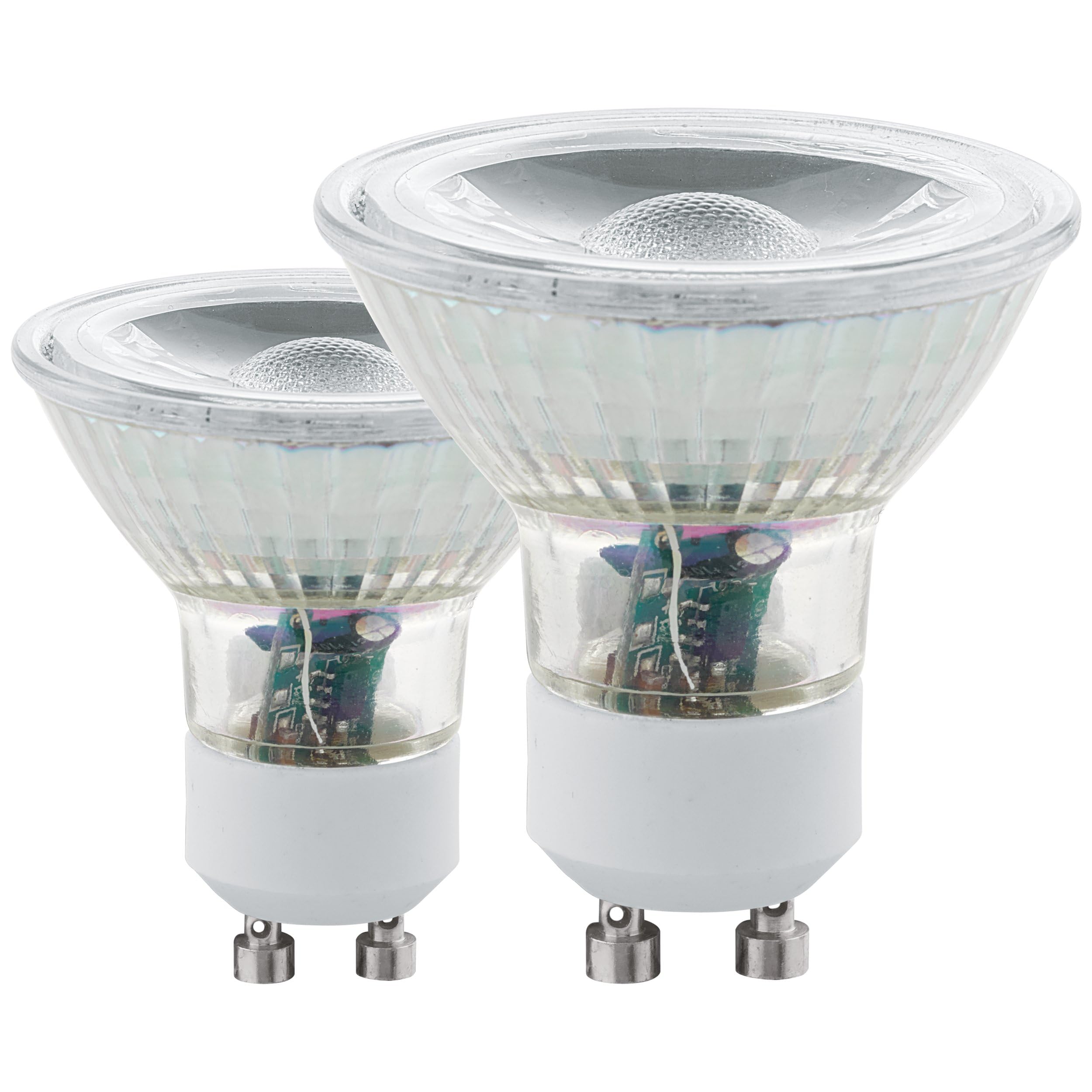 eglo-led-gu10-2er-set-5w-400lm-warmwei-3000k-spot image 1