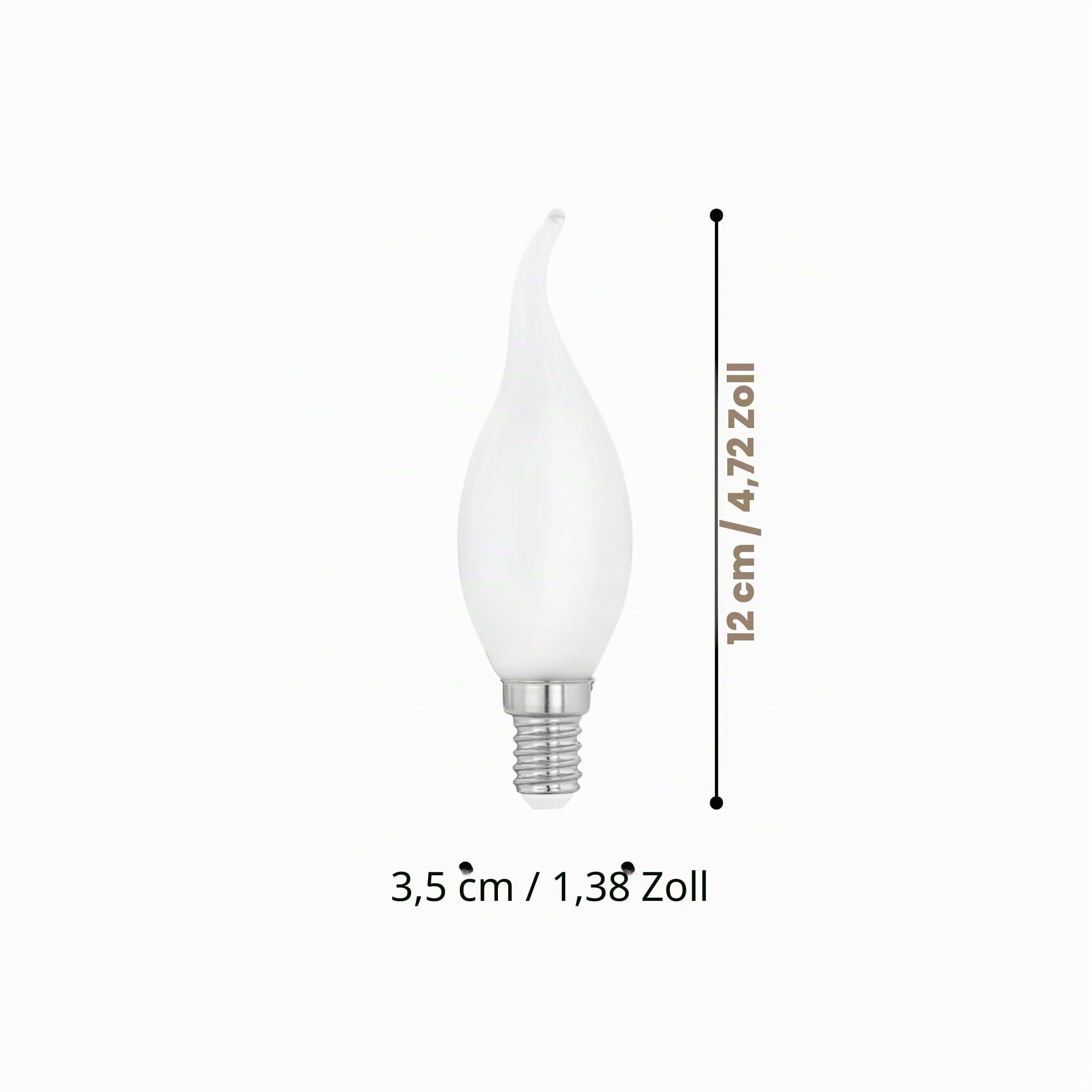 eglo-led-lampe-e14-kerze-milky-4w-470lm-warmwei-2700k image 3