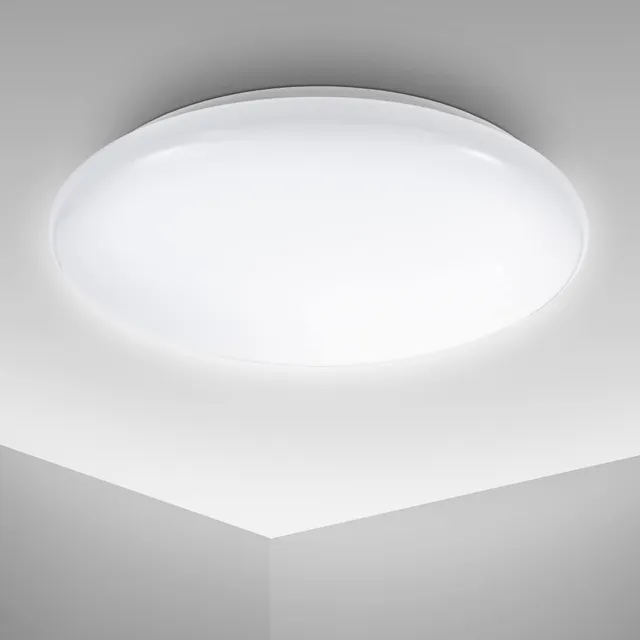 briloner-b-k-licht-led-deckenleuchte-rund-27-8x6-5-cm-wei-neutralwei-12w-1200lm image 1