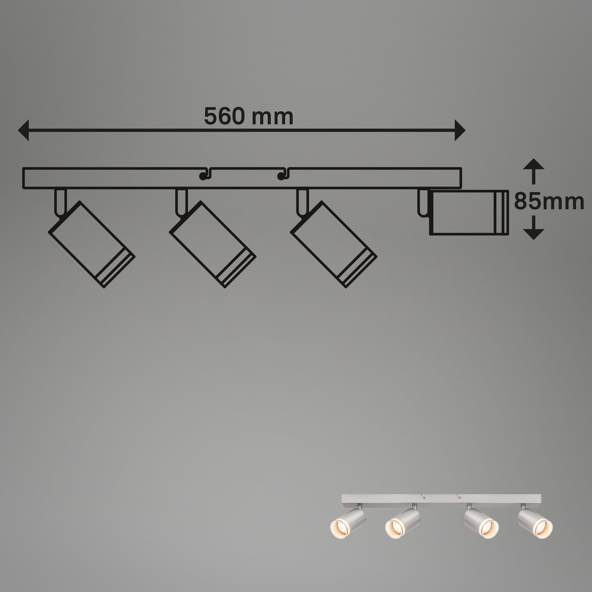 briloner-deckenstrahler-4-flammig-gu10-schwenkbar-56cm-chrom-matt image 7