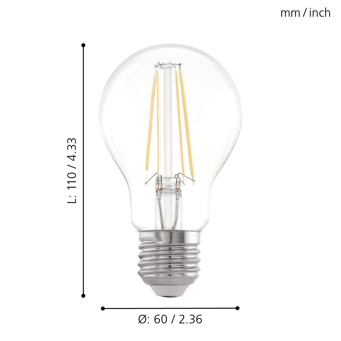 eglo-retro-led-e27-filament-step-dim-klassisch-transparent-3-stufen-dimmbar image 3