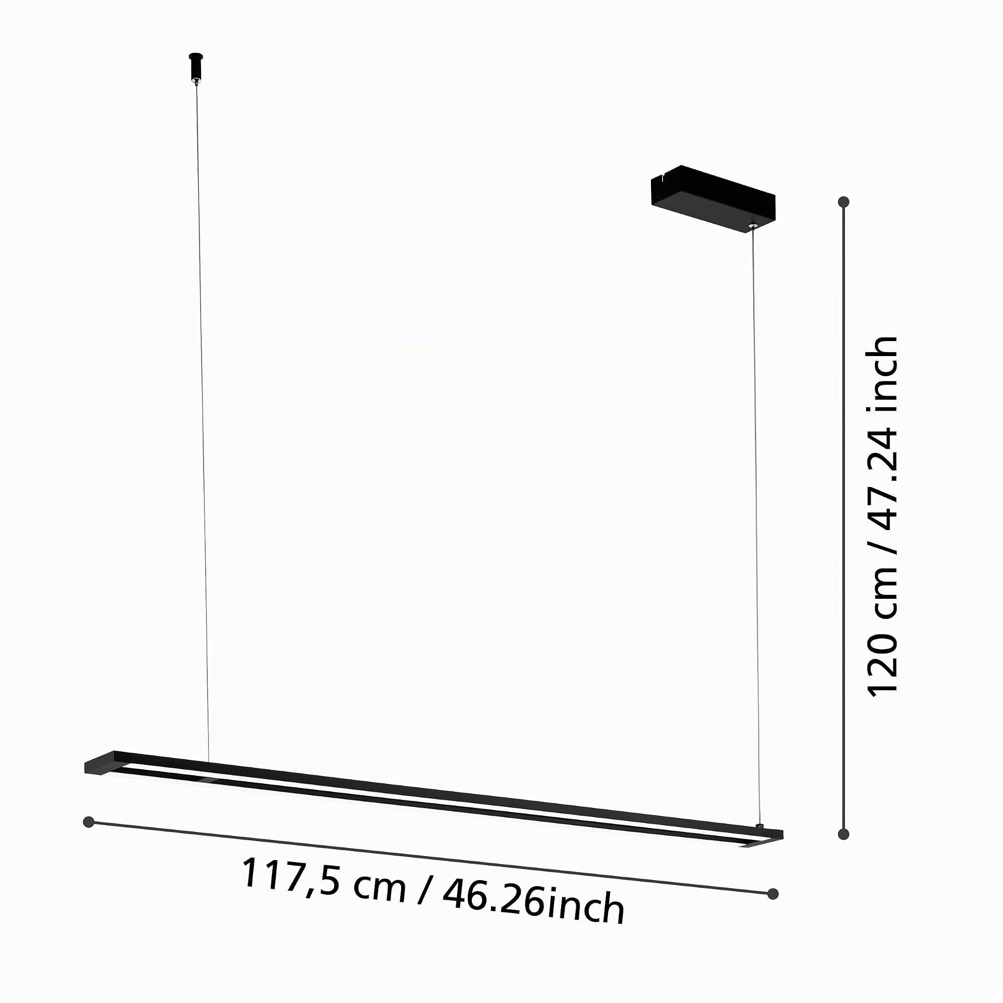 eglo-amontillado-led-pendelleuchte-2-flammig-schwarz-wei-dimmbar image 6