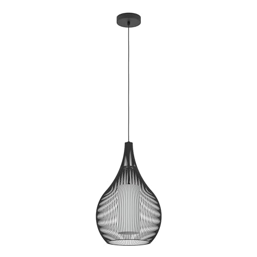 eglo-razoni-1-pendelleuchte-h-ngeleuchte-metall-schwarz-glas-wei-e27-42-5-cm image 8