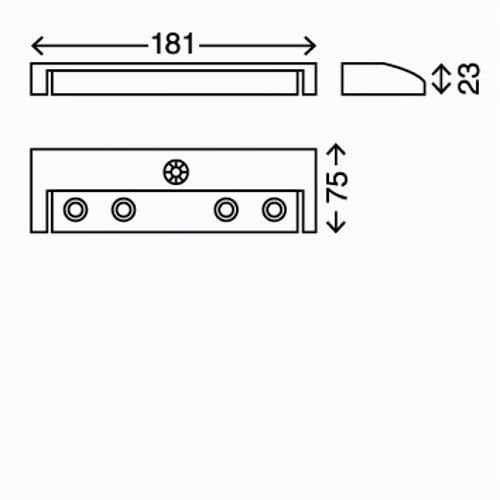 briloner-unterbauleuchte-mit-sensor-4x-led-titan-silber-schwenkbar image 6