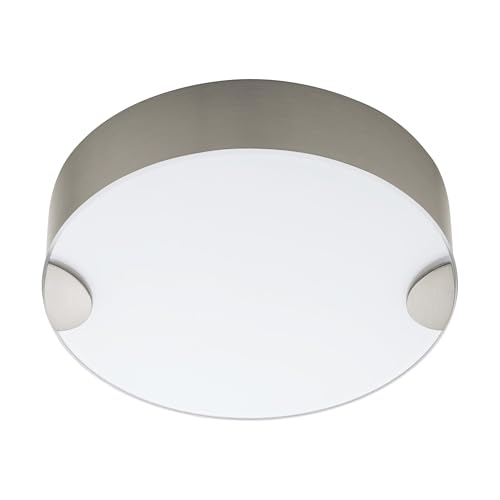 eglo-cupella-led-wand-deckenleuchte-15-cm-nickel-matt-glas-wei-warmwei image 2