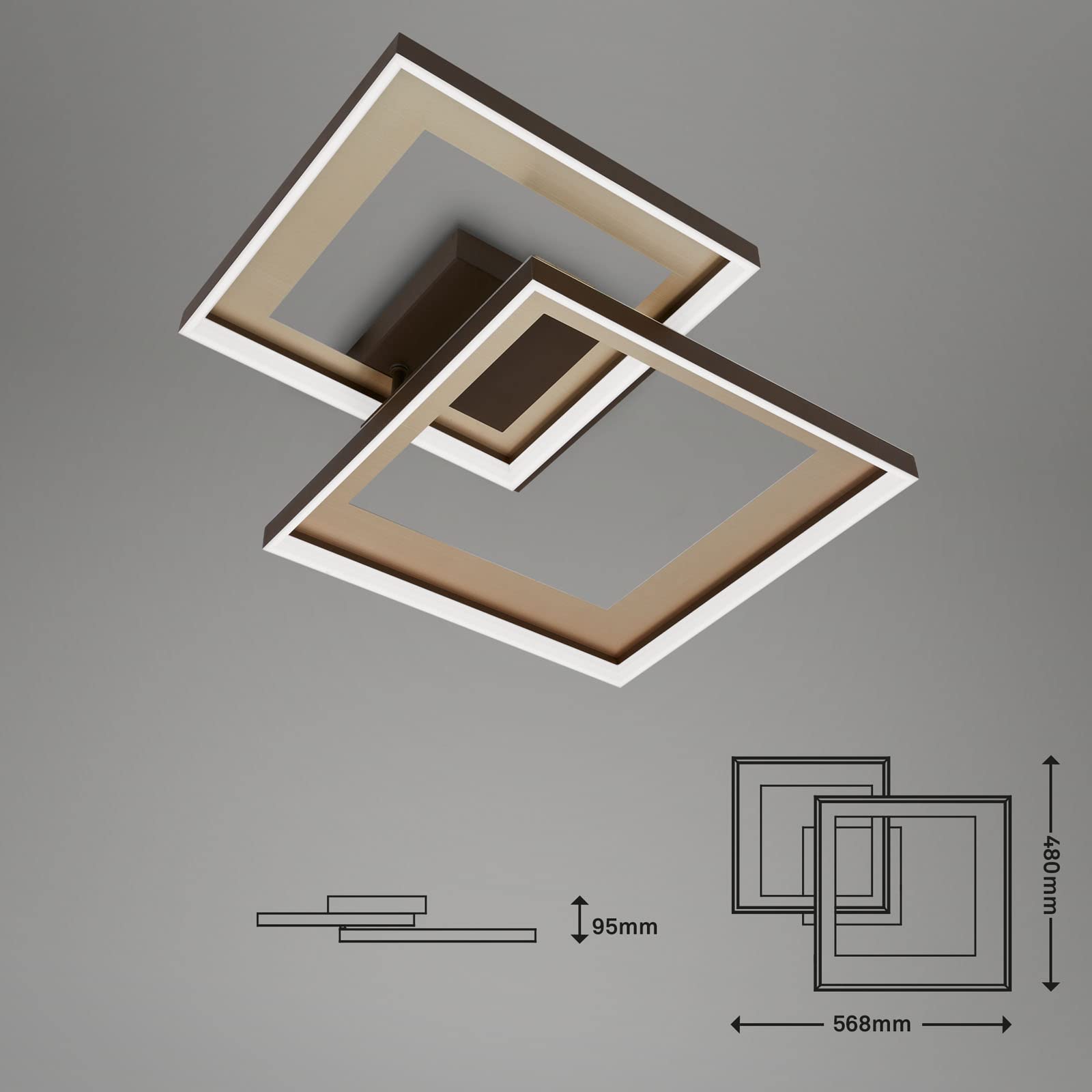 briloner-3567-017-led-deckenleuchte-dimmbar-schwenkbar-eckig-gold-eloxiert-braun image 8