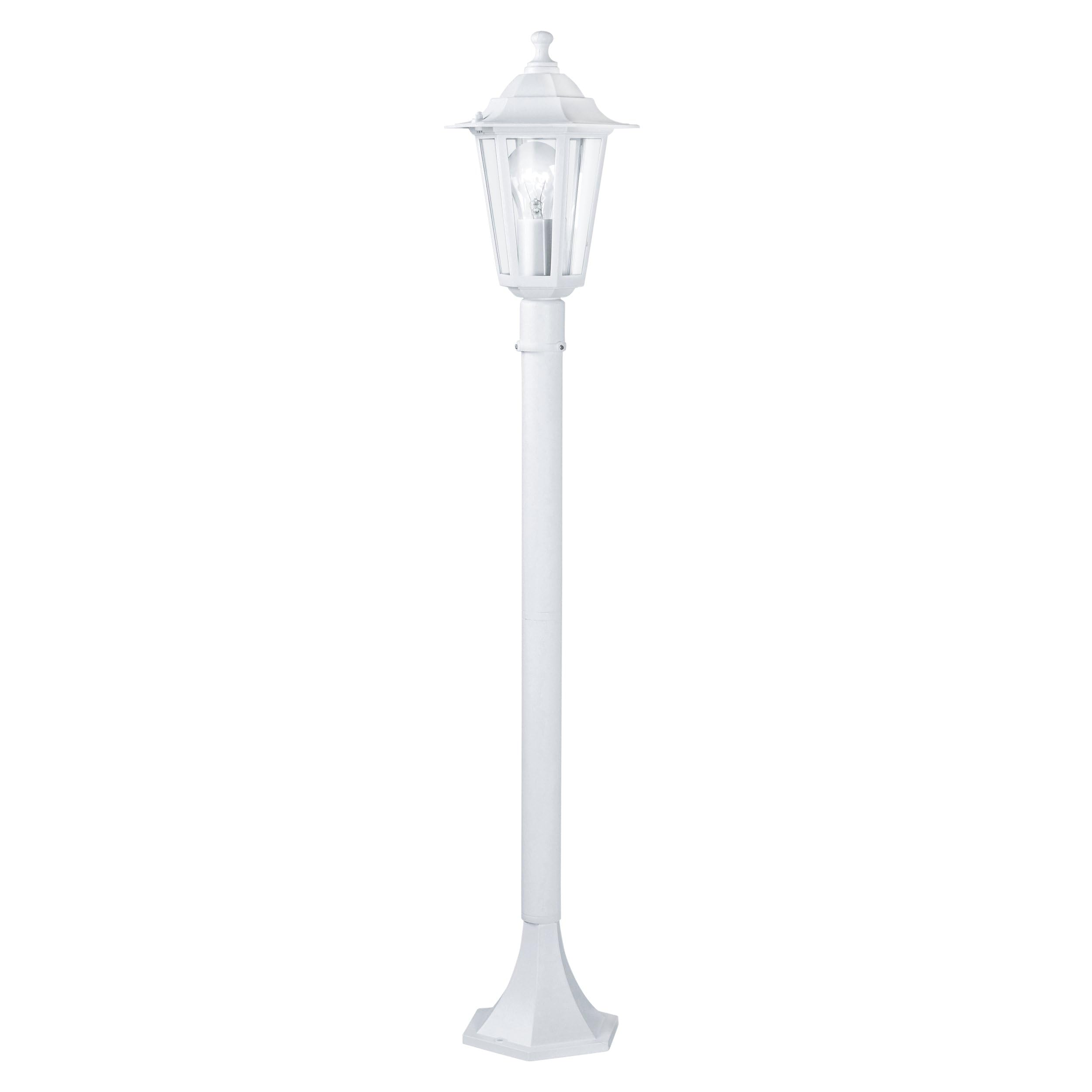 eglo-au-en-stehlampe-laterna-5-e27-ip44-garten-standleuchte-aluguss-wei-100cm image 1