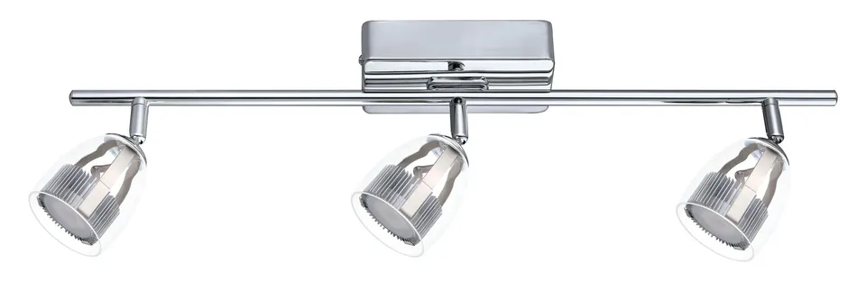 eglo-pecero-led-deckenstrahler-58-cm-chrom-transparent image 1